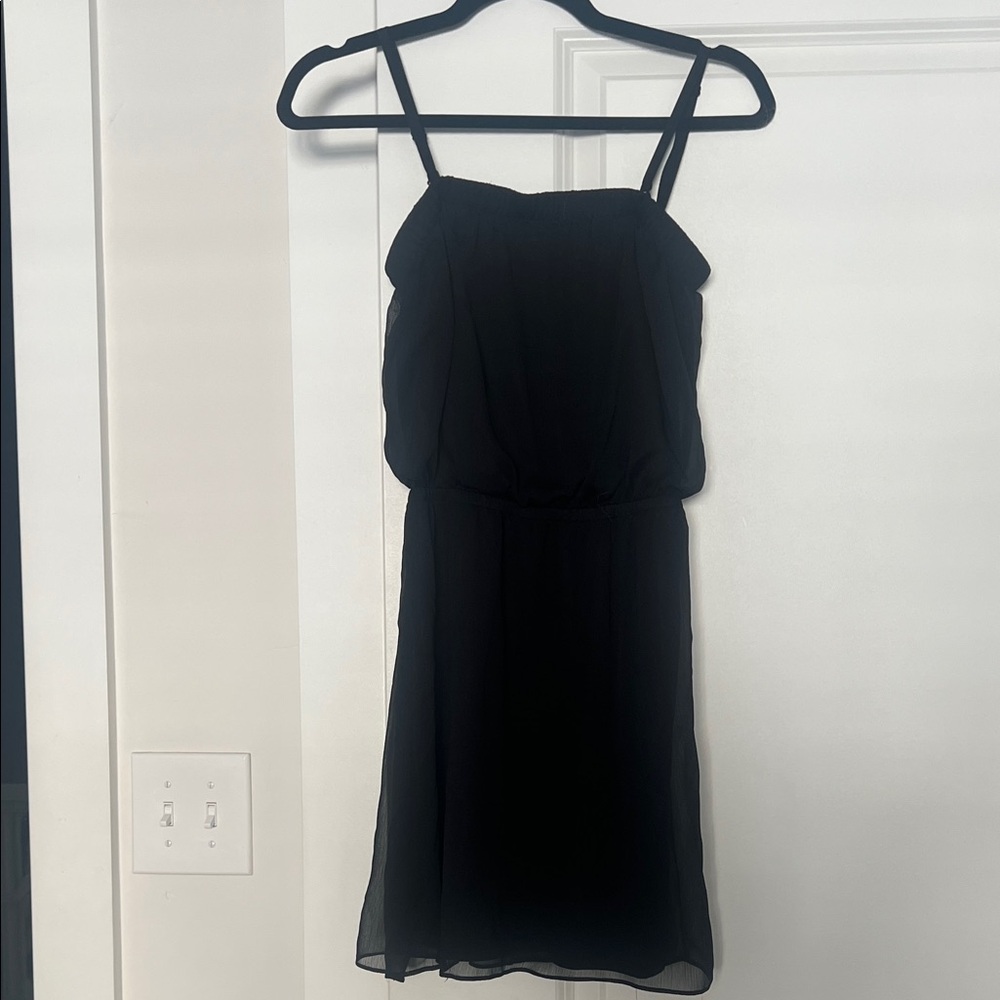 LIKE NEW - never worn. Express Black Mini Dress